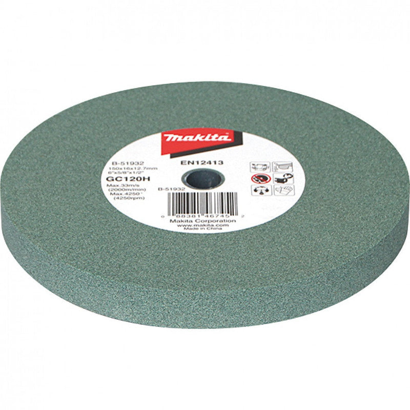 Makita B-51932 Grinding wheel 150x16x12.7mm GC120H