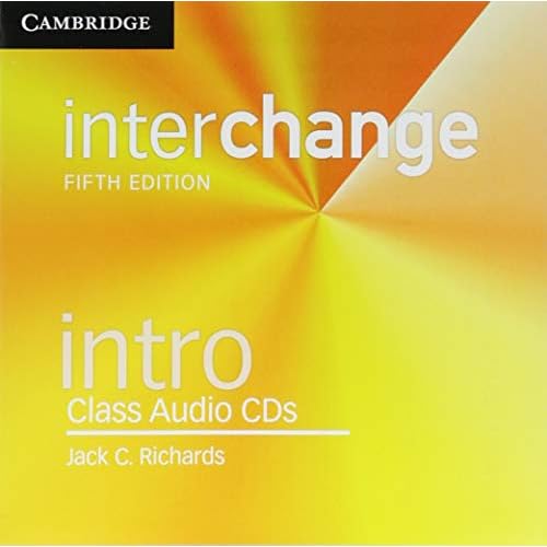 Interchange Intro Class Audio CDs