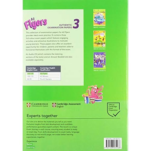 A2 Flyers 3 Student's Book: Authentic Examination Papers (Cambridge Young Learners English Tests)