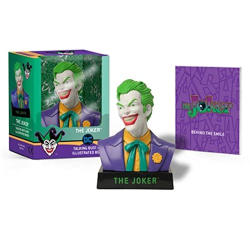 The Joker Talking Bust and Illustrated Book (RP Minis)