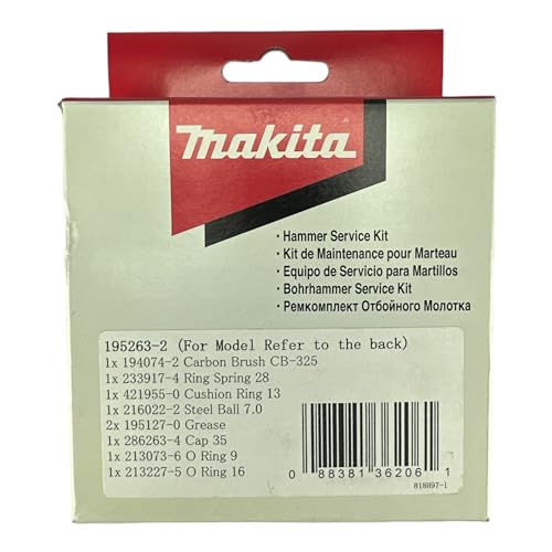 Makita 195263-2 Hammer Service Kit Replacement Part