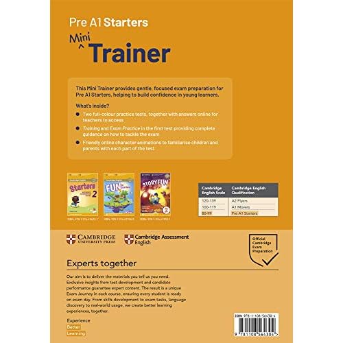 Pre A1 Starters Mini Trainer with Audio Download (Fun Skills)