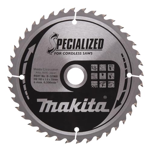 Specialized Saw Blade 6.5inx20mm 40Teeth B-32960