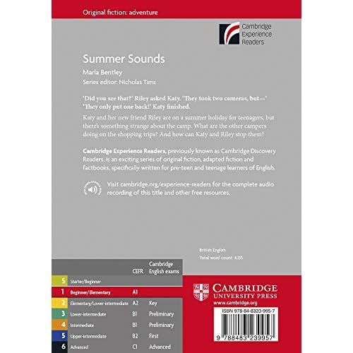 Summer Sounds Level 1 Beginner/Elementary (Cambridge Experience Readers)