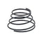 Makita 231991-6 Conical Comp Spring 21-31