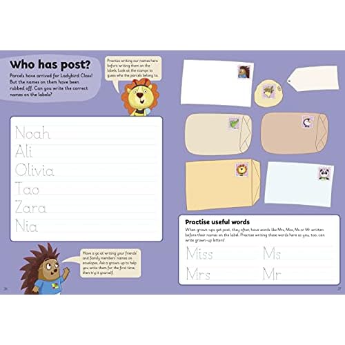 First Words: A Learn with Ladybird Wipe-Clean Activity Book 3-5 years: Ideal for home learning (EYFS) (Learn with Ladybird)