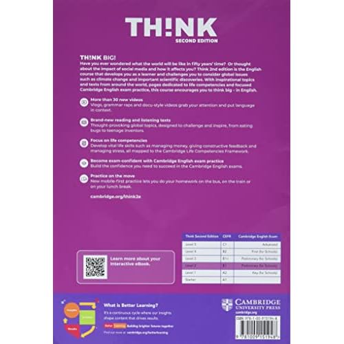 Think Level 2 Student's Book with Interactive eBook British English