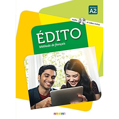 Edito 2 niv.A2 - Livre + CD mp3 + DVD