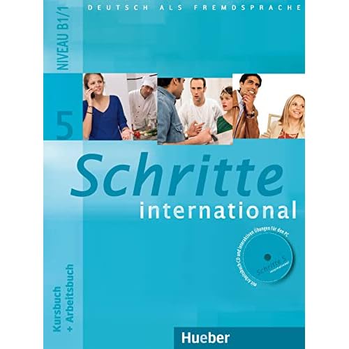 Schritte international. Kursbuch-Arbeitsbuch. Per le Scuole superiori: SCHRITTE INTERNATIONAL.5.KB.+AB.+CD: Kursbuch Und Arbeitsbuch (German Edition)