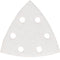 Makita P-42793 Set of white triangular sandpaper 94x94x94 mm K80 with 6 holes (50 pieces)