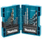 Makita B-44884 Set of drill bits, 21 pieces