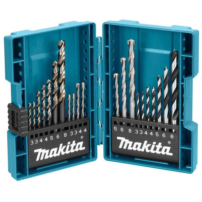 Makita B-44884 Set of drill bits, 21 pieces