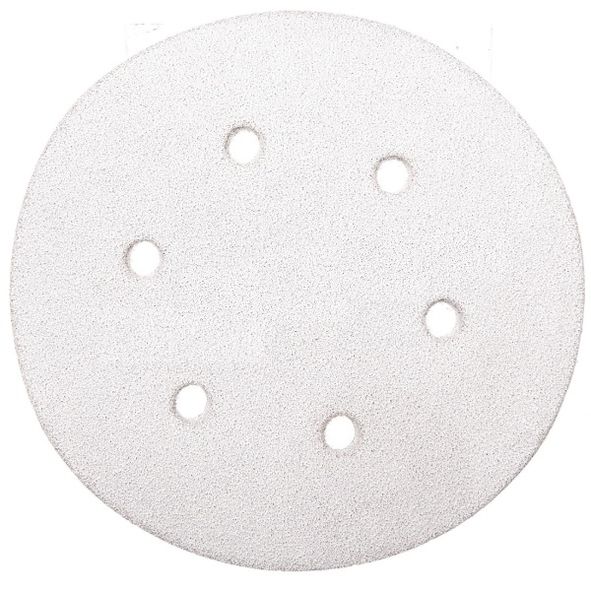 Makita P-37708 Set of white sandpaper Ø150 mm K180 with 6 holes (10 pieces)