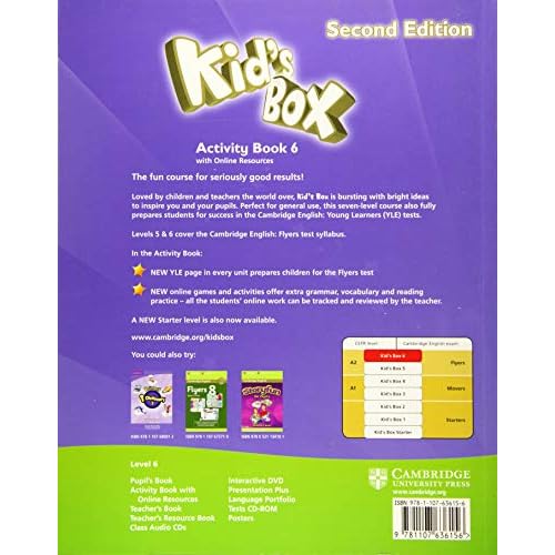 Kid's Box Level 6 Activity Book with Online Resources