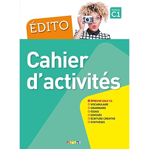 Edito C1 (éd. 2018) - Cahier