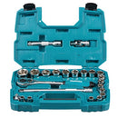 Makita B-65589 23 Piece Ratchet and Socket Set