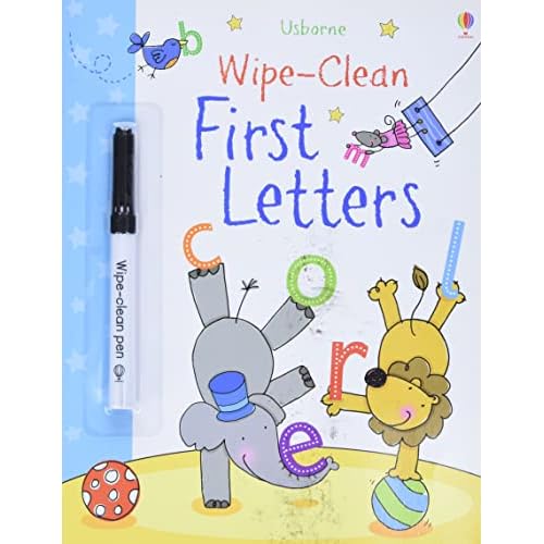 Wipe-Clean First Letters (Wipe-Clean Books)