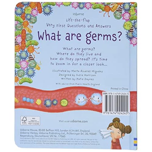 What are Germs? (Very First Lift-the-Flap Questions & Answers)