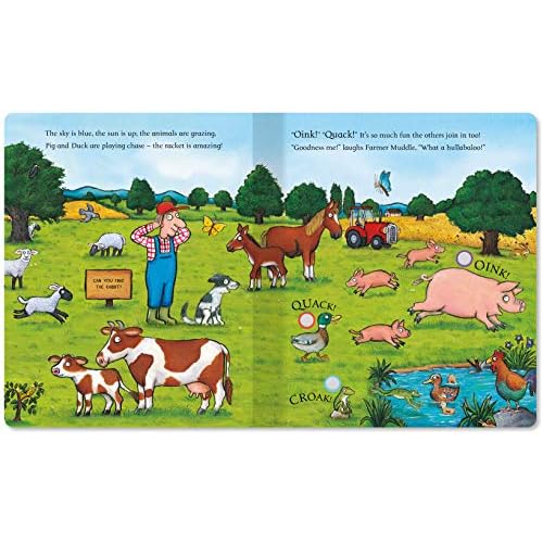 Axel Scheffler The Noisy Farm Book: A Press-the-Page Sound Book