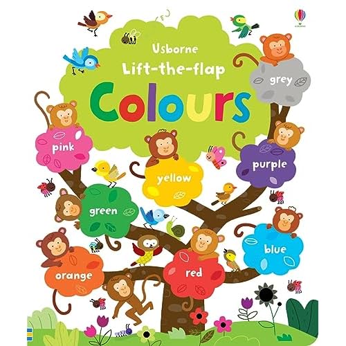 Lift the Flap Colours Book (Usborne Lift-the-Flap-Books) [Hardcover] [Oct 01, 2013] Felicity Brooks (author), Mélisande Luthringer (artist)