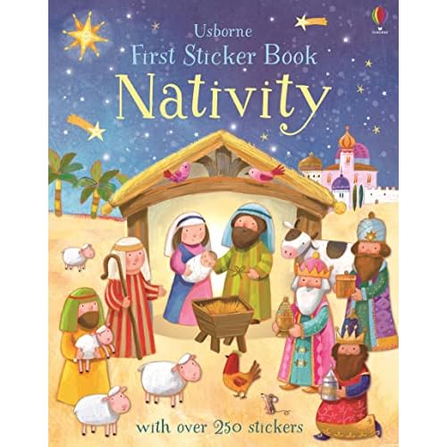 First Sticker Book Nativity