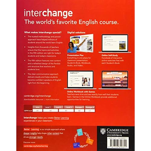 Interchange Level 1 Student's Book with Online Self-Study