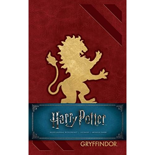 Harry Potter: Gryffindor Hardcover Ruled Journal