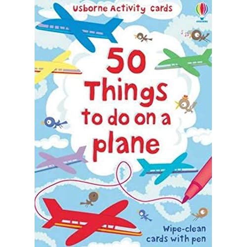 50 Things to Do on a Plane (Usborne Activity Cards) (Activity and Puzzle Cards)