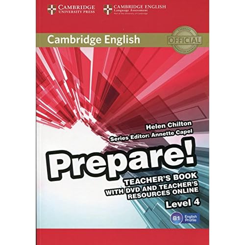 Cambridge English Prepare! Level 4 Teacher's Book with DVD and Teacher's Resources Online