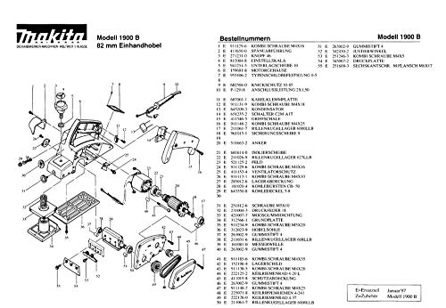 Makita 251609-3 M6X17 Bolt