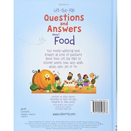 Lift-the-Flap Questions and Answers About Food (Lift-the-Flap Questions & Answers)