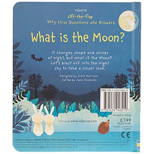 What is the Moon? (Very First Lift-the-Flap Questions & Answers)