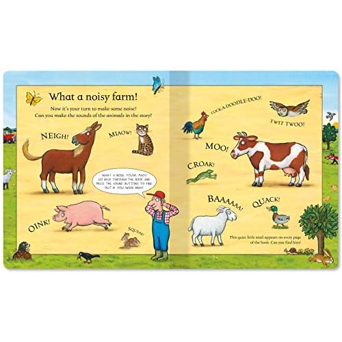 Axel Scheffler The Noisy Farm Book: A Press-the-Page Sound Book