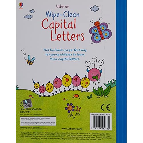 Wipe-Clean Capital Letters (Wipe Clean Books)