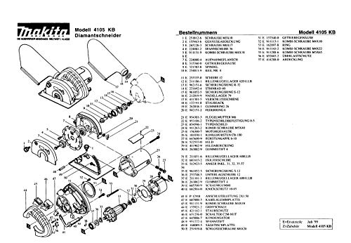 Makita 254011-9 Woodruff Key 4