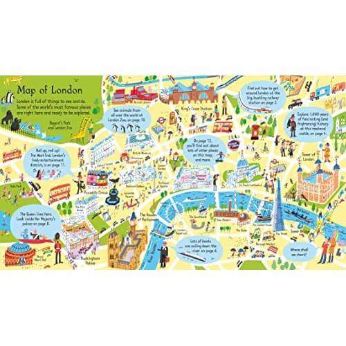 Look Inside London (Look Inside Board Books)