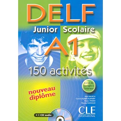 Delf Junior Scolaire A1 Textbook + Key + Audio CD (French Edition)