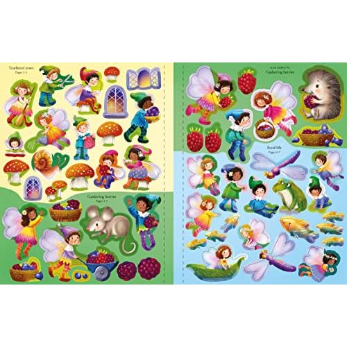 Fairies, Pixies and Elves Sticker Book (Sticker Books)