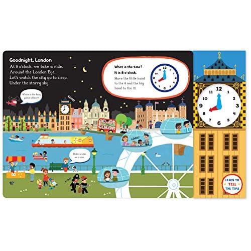 What's the Time in London?: A Tell-the-time Clock Book (6) (Campbell London Range)