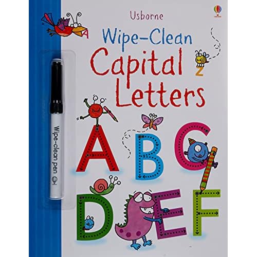 Wipe-Clean Capital Letters (Wipe Clean Books)