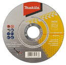 Makita D-75524 Thin cutting disc for stainless steel 115x1x22.23mm 46R, flat.