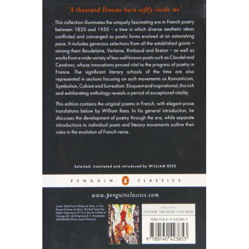 The Penguin Book of French Poetry: 1820-1950--With Prose Translations (Penguin Classics)