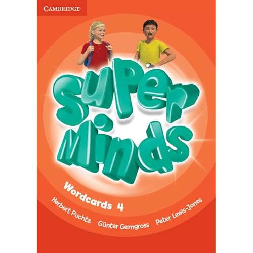 Super Minds Level 4 Wordcards (Pack of 89)