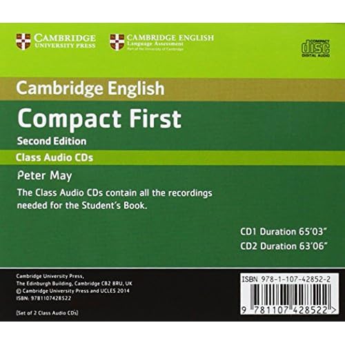 Compact First Class Audio CDs (2)