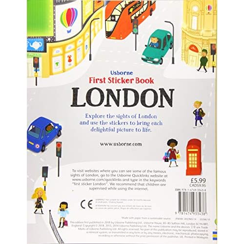 First Sticker Book London (First Sticker Books)