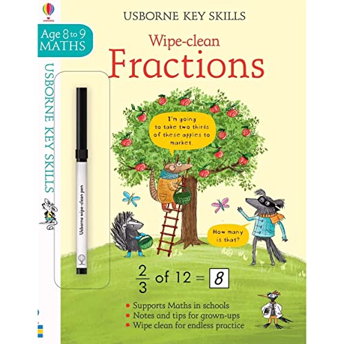 Wipe-Clean Fractions 8-9