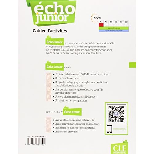 Echo Junior: Cahier d'Activites A1 (French Edition)