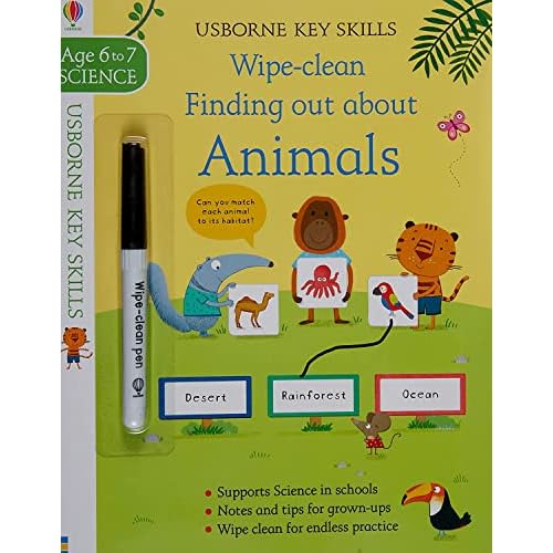 Wipe-Clean Finding out about Animals 6-7 - Key Skills