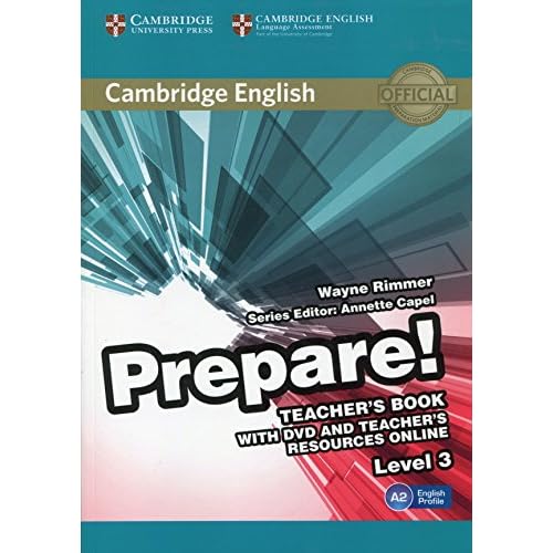 Cambridge English Prepare! Level 3 Teacher's Book with DVD and Teacher's Resources Online