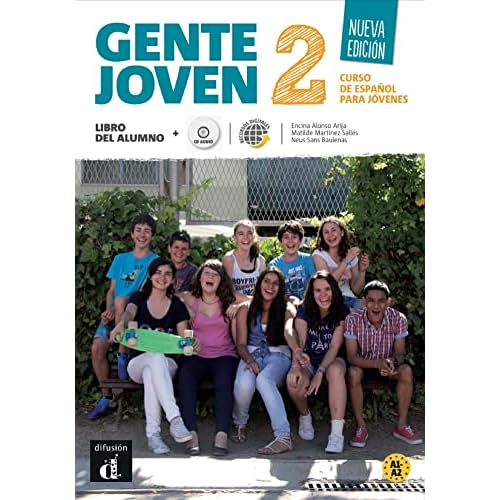 Gente Joven Nueva Edición 2 Libro del alumno + CD: Gente Joven Nueva Edición 2 Libro del alumno + CD (Spanish Edition)